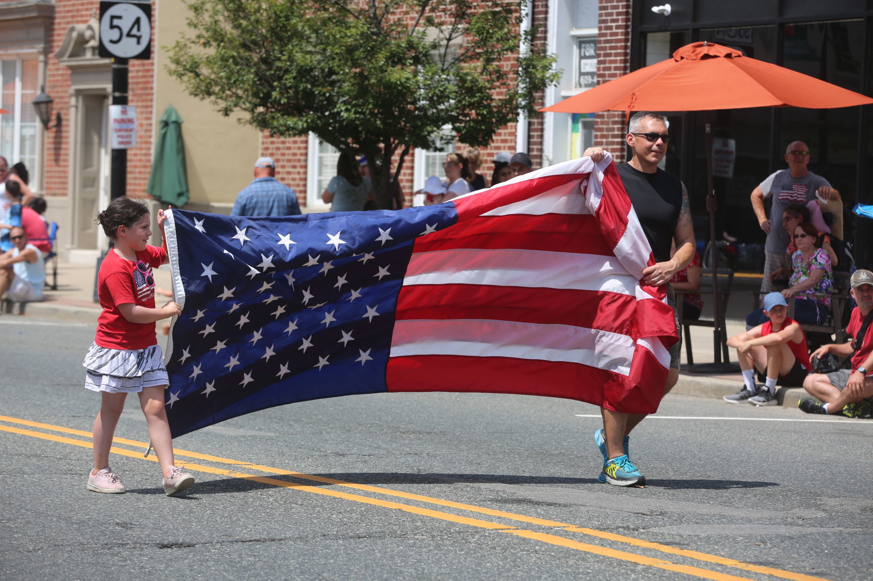 Hammonton's annual Fourth of July parade 2019 along Bellevue Avenue.